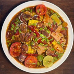 เหลาแครง+หมูยอ