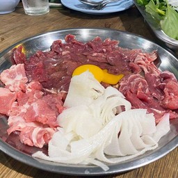 แจ่วฮ้อนเนื้อขาลายแบบต้มสำเร็จ