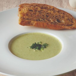 L12.ซุปบร็อคโคลี่+ซาวโดว์