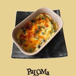 ผักโขมอบชีส Baked Spinach & Cheese