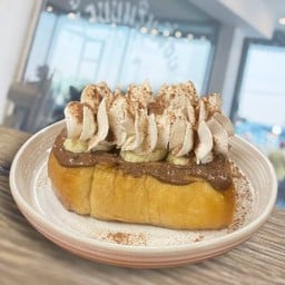 โทสต์นูเทลล่า กล้วยหอม วิปครีม