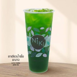 ชาเขียวน้ำผึ้งมะนาว