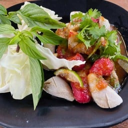 ลูกชิ้นชุดรวม ปลา หมู เนื้อ ฮอดดอก รวม 10 ไม้
