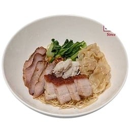 บะหมี่เกี๊ยวรวม (บุญเลิศบะหมี่หมูแดง)