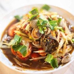 ตำหอยแครง