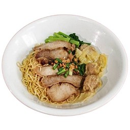 บะหมี่เกี๊ยวหมูย่างซีอิ๊ว (บุญเลิศบะหมี่หมูแดง)