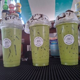 ชาเขียวเย็นวิปครีม