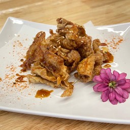 หนังไก่ทอดสไตล์ญี่ปุ่น