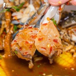 ยำปูม้าสด