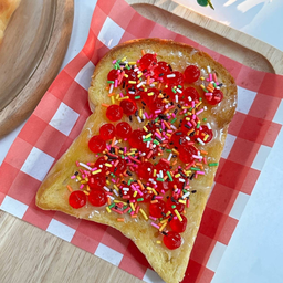 ปังปิ้ง คาราเมล เยลลี่เรนโบว์ (2แผ่น)