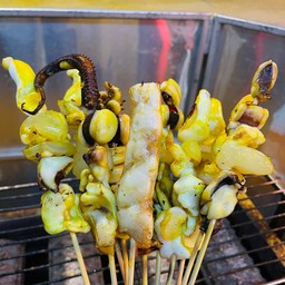 คอหมึก ไข่หมึกแท้ ไข่หมึกทรงเครื่อง หนวดเบบี้ หมึกอาเจน