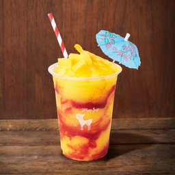 Mango Salty Plum frappe มะม่วงปั่นใส่ผงบ๊วย