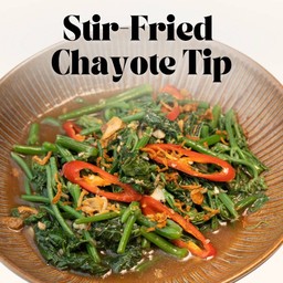 ผัดยอดมะระ