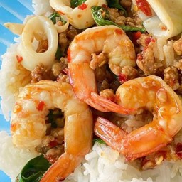 ข้าวกะเพราทะเล