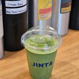 Genmaicha latte