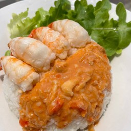 ข้าวกุ้งแกะ