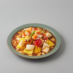 ตำข้าวโพดไข่เค็ม