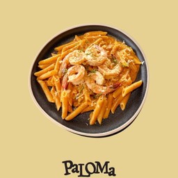 เพนเน่ครีมซอสกุ้ง Penne With Shrimp Cream Sauce