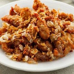 หมูทอดเป็นกับข้าว