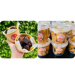 บราวนี่ถัง + คอนเฟลกเล็ก