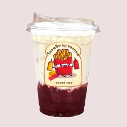 นมสดสตรอเบอรี่