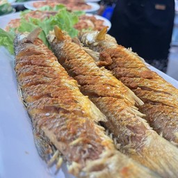 ปลากระบอกทอดขมิ้น