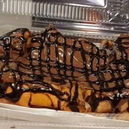 ปังปิ้ง นูเทล่า ราดช็อคโกแลต