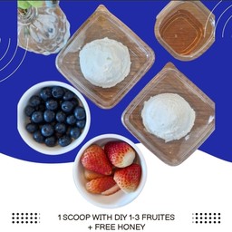 DIY Set กรีกโยเกิรต์+ใส่ผลไม้ตามชอบ