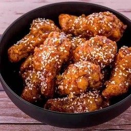 ไก่ทอดซอสฮันนี่การ์ลิค 10 ชิ้น