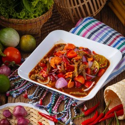 ตำสตอเบอรี่แซ๊บแซ่บ