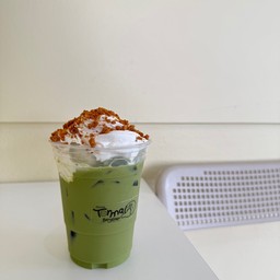 Green tea whip biscoff