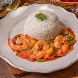 E7 ข้าวกุ้งผัดไข่เค็ม