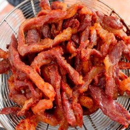 หมูทอดแดดเดียว