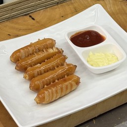 ไส้กรอกทอด