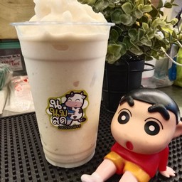 นมสดมะพร้าว ปั่น