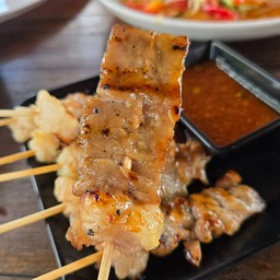 เนื้อปิ้งชบา1 ไม้