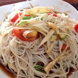 ตำซั่วขนมจีน