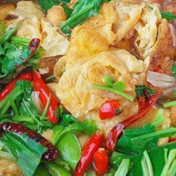 ต้มยำไข่เจียวหมูสับ