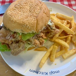 เบอร์เกอร์หมูสันนอก