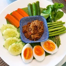 ชุดน้ำพริกมะขามผักสด