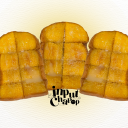 ขนมปังปิ้ง 3 แผ่น