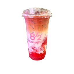 ชาไทย สตรอเบอร์รี่(22 oz.) ‘Thai-tea Strawberry’