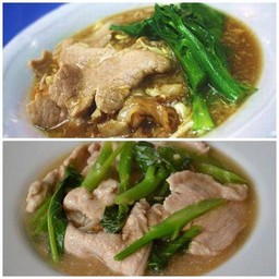 ราดหน้าเส้นใหญ่หมู