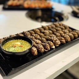 หอยหวานย่าง 1กก. พร้อมน้ำจิ้มซีฟู้ด ของสดใหม่วันต่อวัน