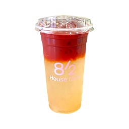 ชาไทย น้ำผึ้ง-มะนาว(22 oz.) ‘Thai-tea Honey-lemon’