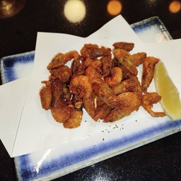 กุ้งตัวเล็กทอด