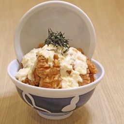Half Size Teriyaki Chicken Tempura Rice Bowl