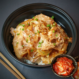 ข้าวหน้าหมูเกาหลี