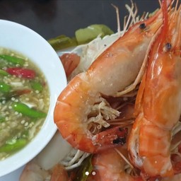 กุ้งแม่น้ำ 1 กิโลไซส์ 18-20 ตัวลวกจิ้ม