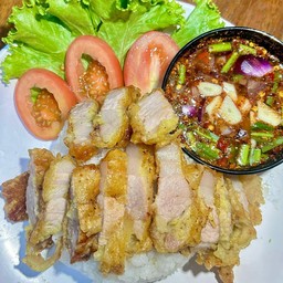 ข้าวหมูทอดจอมขวัญ